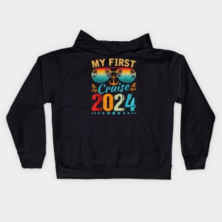 My First Cruise 2024 - Family Vacation Cruise Ship Travel Kids Hoodie